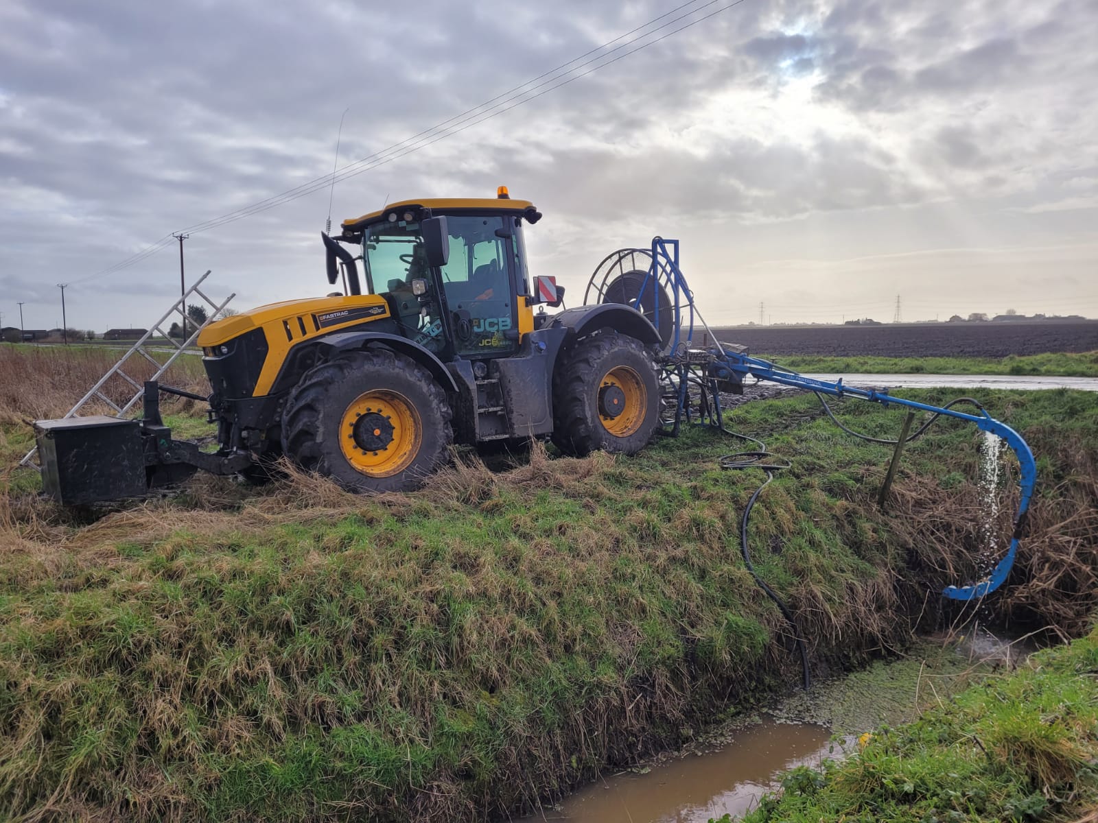 Drainage management offered by Glover Agricultural Services.
