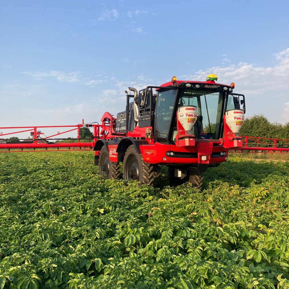 Condor Sprayer in field