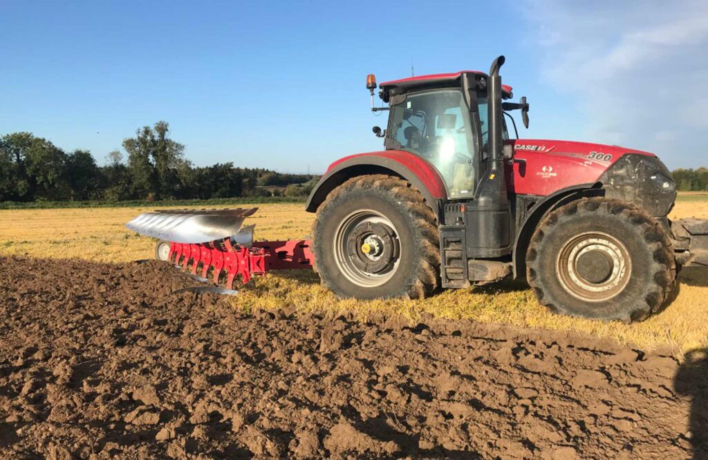 Seed bed preparation done by Glover Agricultural Services.