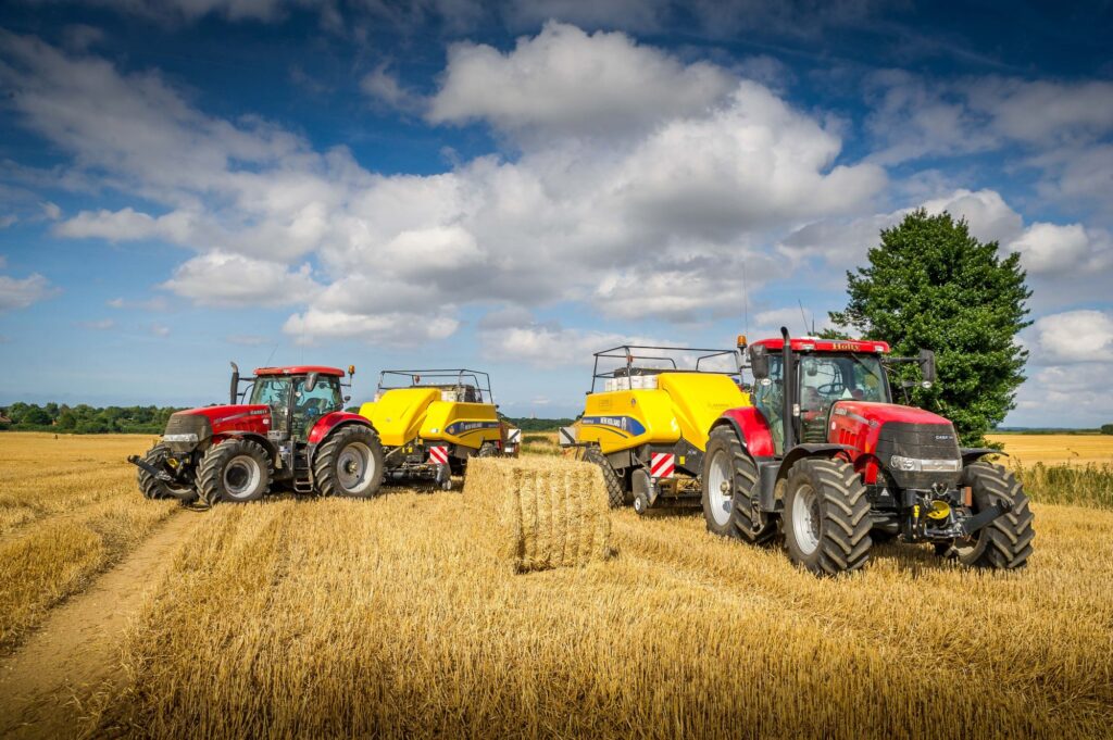 Showcase of Glover Agricultural Services Balers.