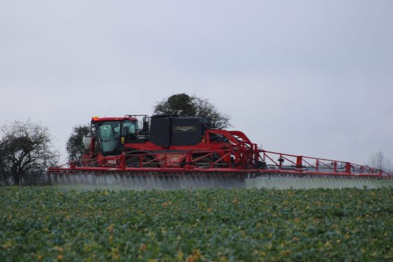 Glover Agricultural Sprayer Spraying Crop Care